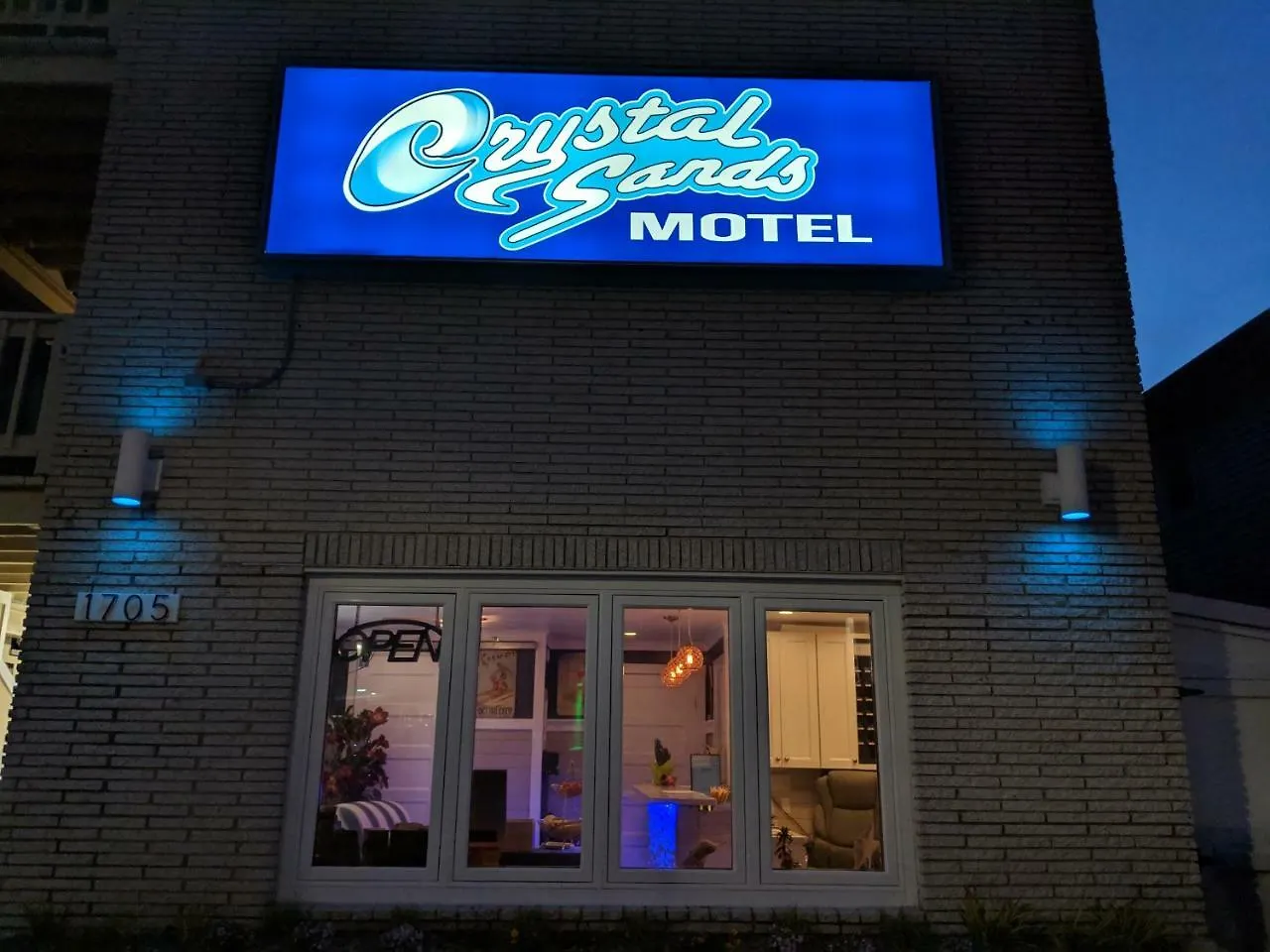 אושן סיטי Crystal Sands Motel 2*, אושן סיטי ארצות הברית
